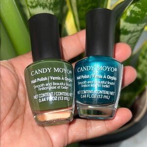 Nail Polish Set - Green and Teal